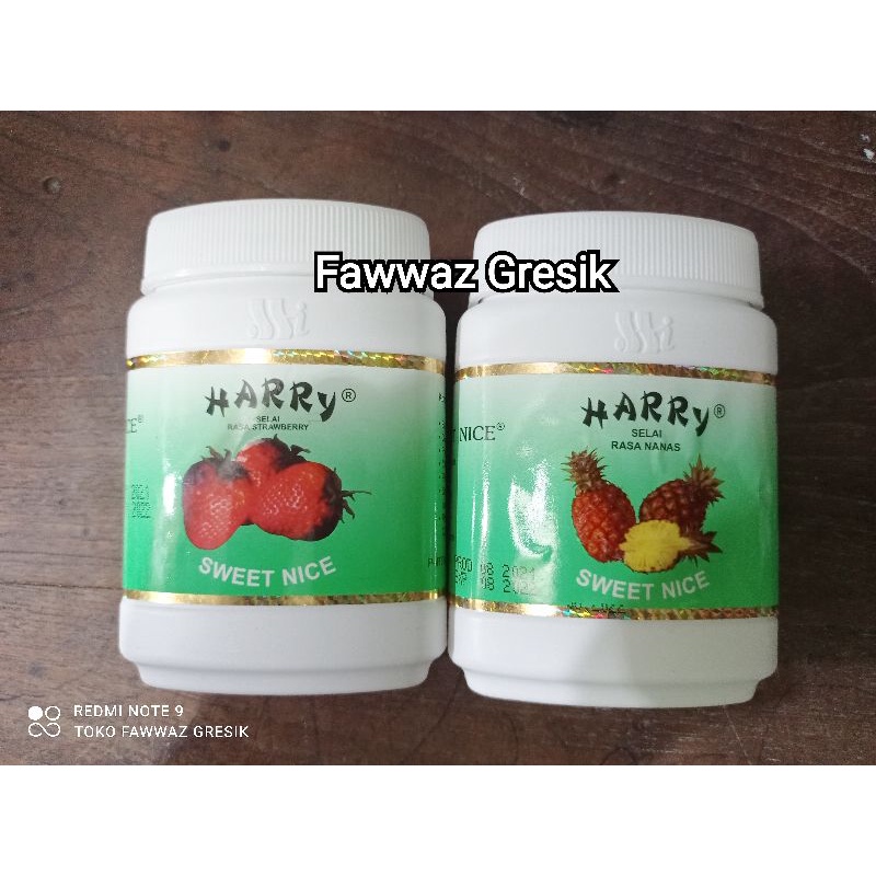 

Selai Harry Rasa Nanas & Stroberi / Strawberry 300 gr