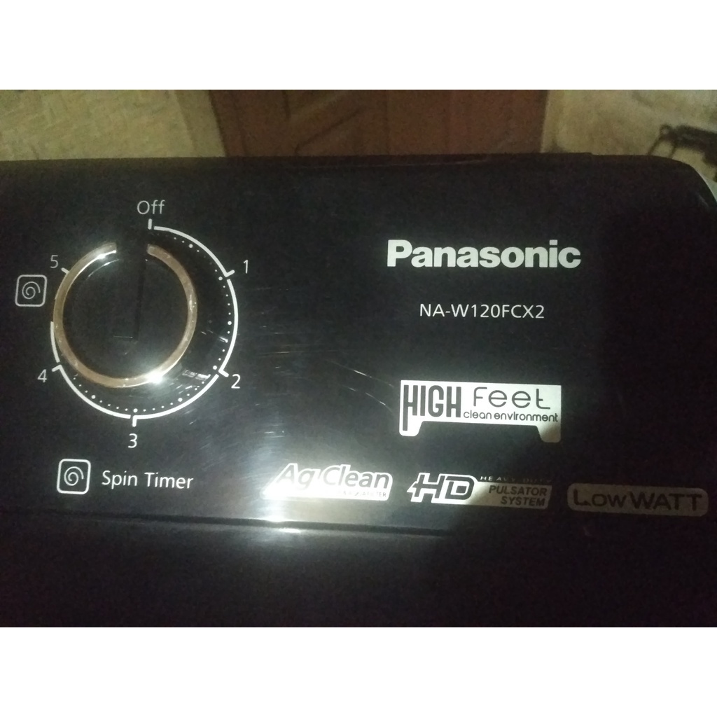 ORIGINAL TIMER PENGERING SPIN MESIN CUCI PANASONIC 2 TABUNG NA-W120FCX2  NA-W140FC1