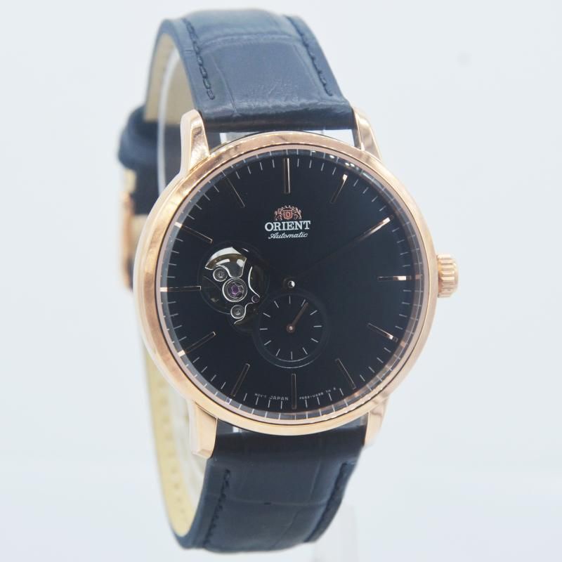 JAM TANGAN PRIA ORIENT AUTOMATIC RA-AR0103B10B ROSEGOLD STRAP KULIT ORIGINAL GARANSI 2 TAHUN