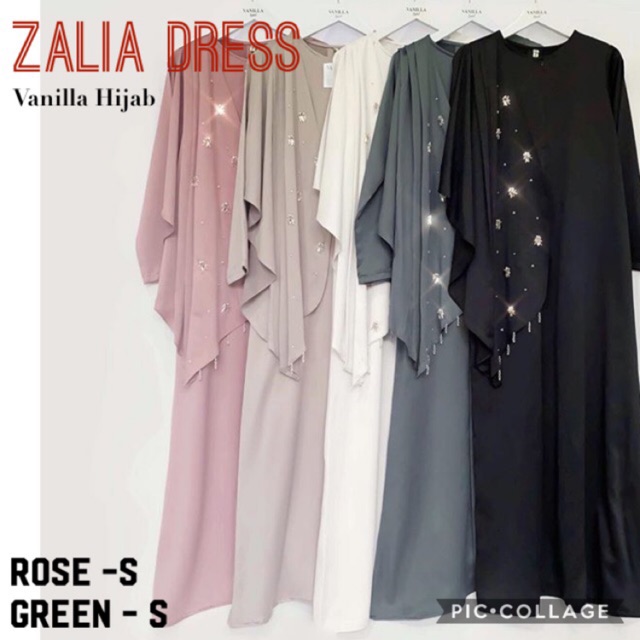 Zalia Dress Vanilla Hijab