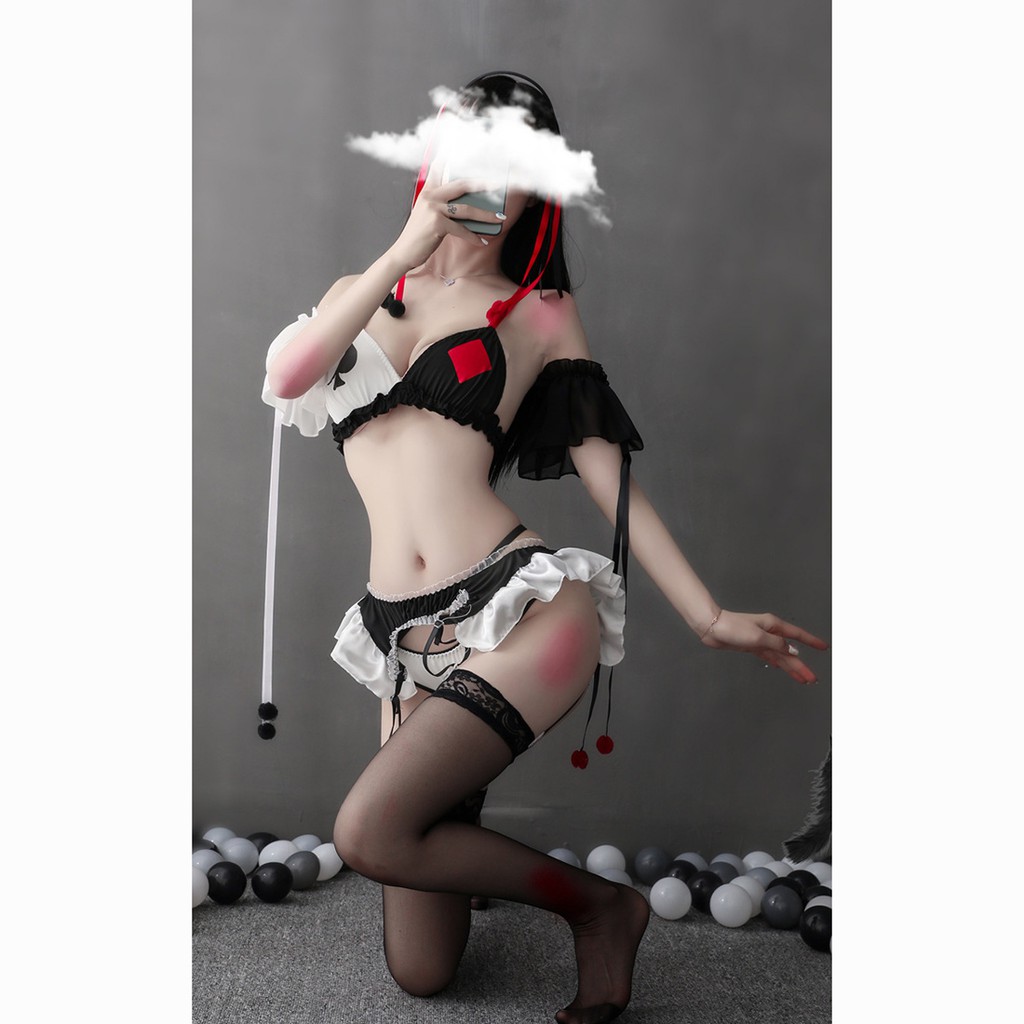 LINGERIE / BAJU TIDUR SEXY / SEXY HOT LINGERIE 1430 MERAH