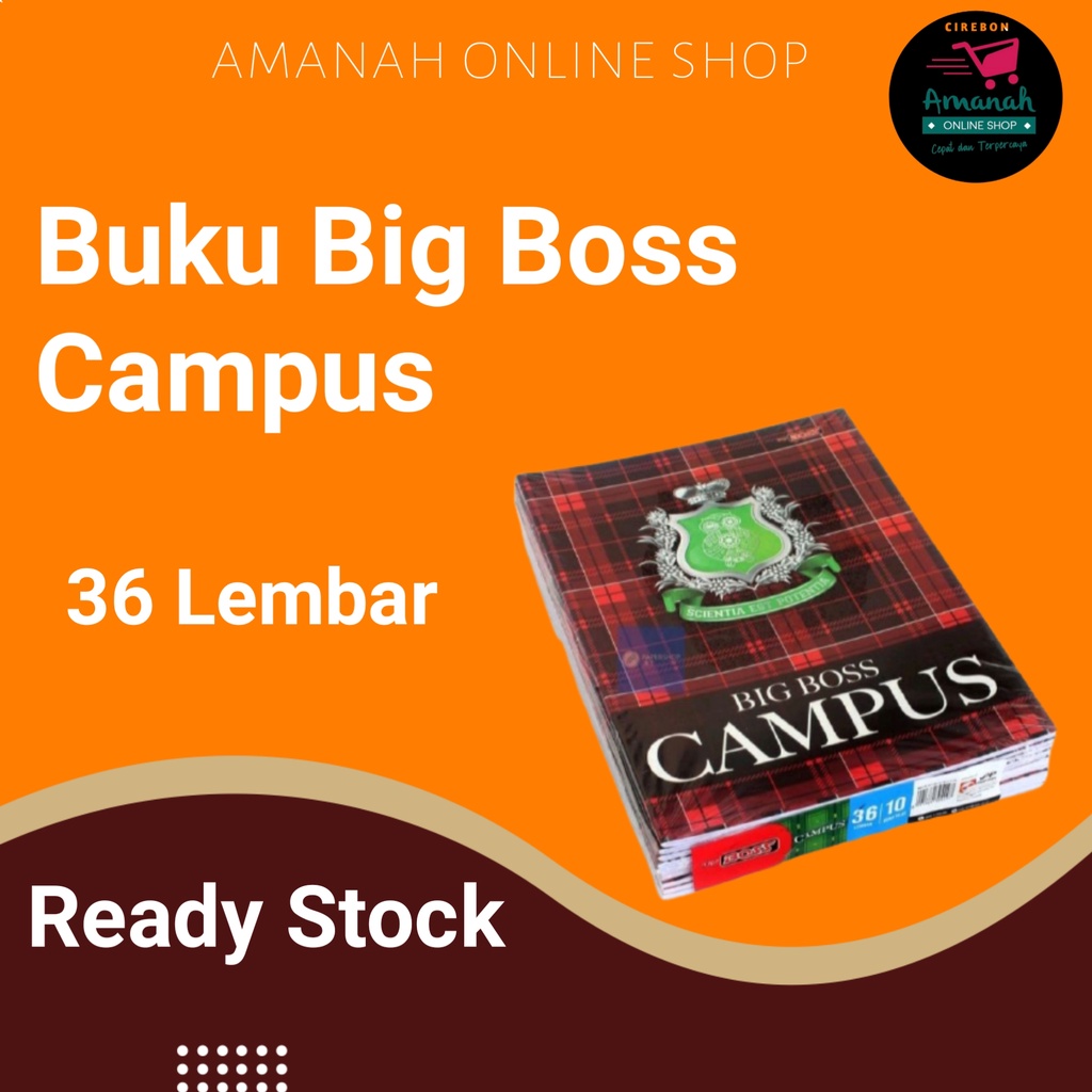 

Big Boss Buku Tulis Isi 36 Lembar Dan 42 Lembar