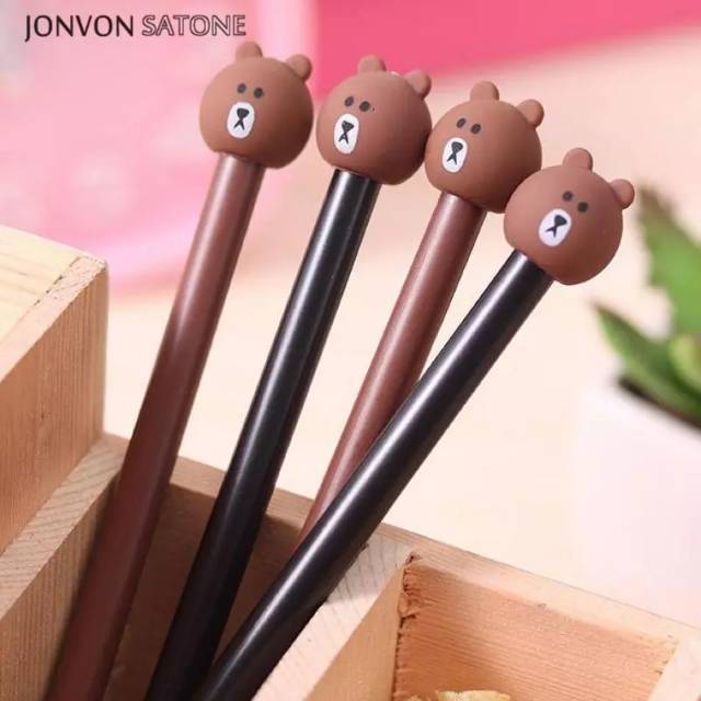 

Pulpen cair cute brownie