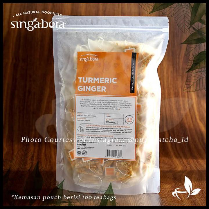 

Singabera Teh Premium Indonesia - Turmeric Ginger Tisane 100Tb Jahe