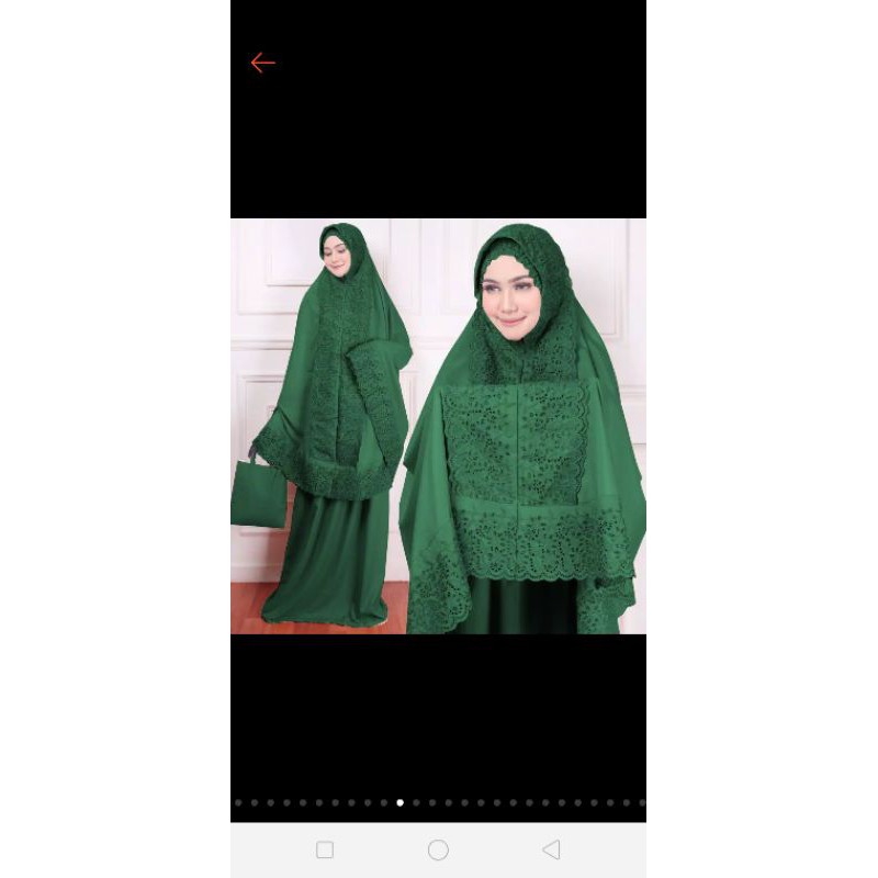 Mukena Khadijah Fatimah Mukena Khadijah Syahrini