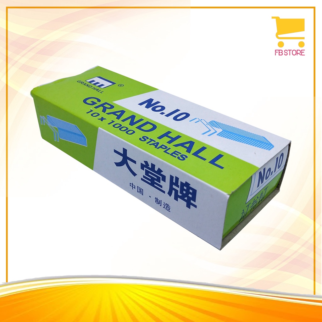 

Isi Stapler / Staples Grand Hall No. 10 Per Pak Kecil