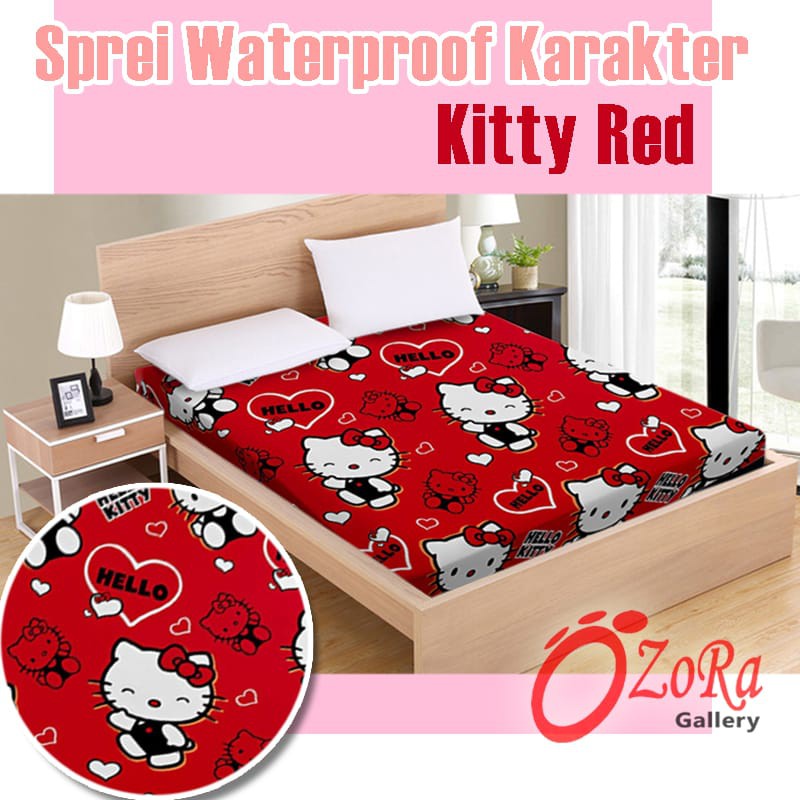 Sprei waterproof MOTIF  KARAKTER  Kartun  litlepony anti air 