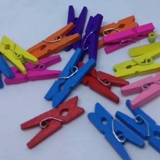 Bahan craft : jepit kayu
