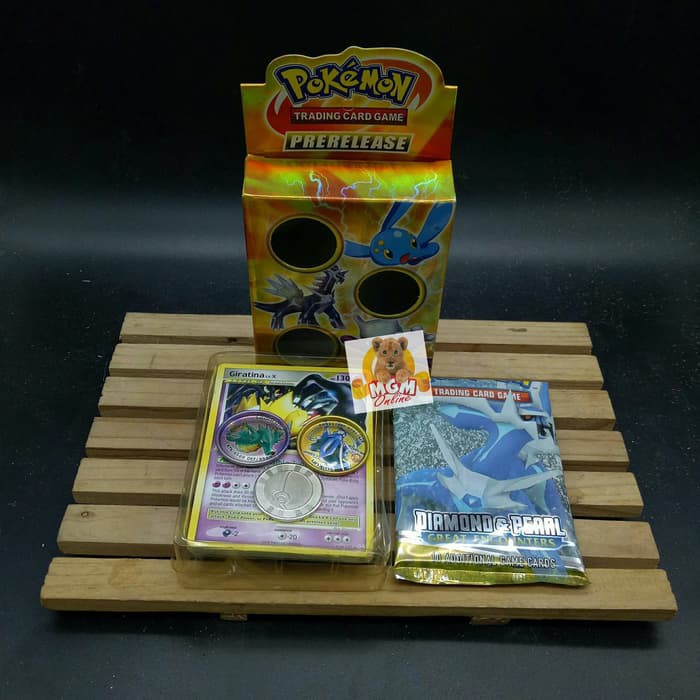 Kartu pokemon Tajos Small Pack / koin Pokemon Platinum Trading Card