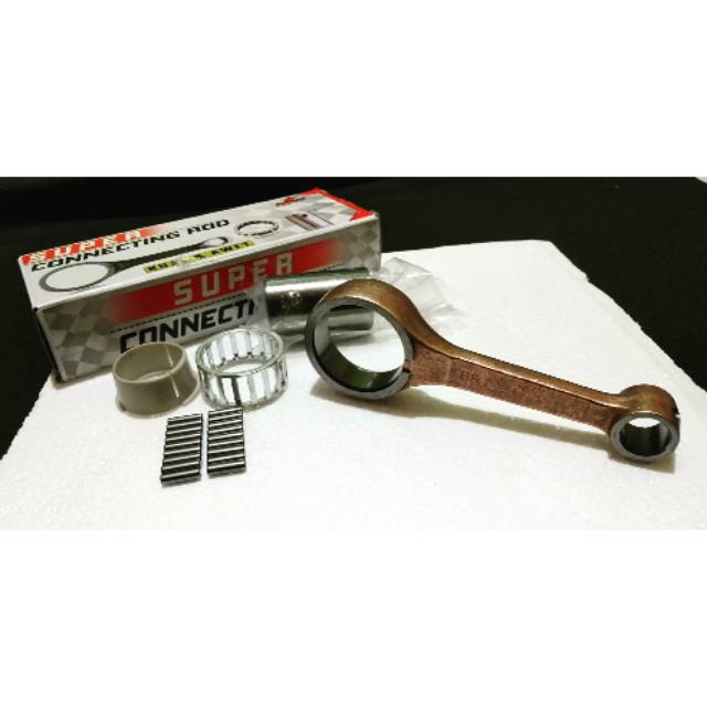 Conrod stang seher setang seher BRT racing MX king Vixion MX new xabre kruk as brt atau struk 3 mm
