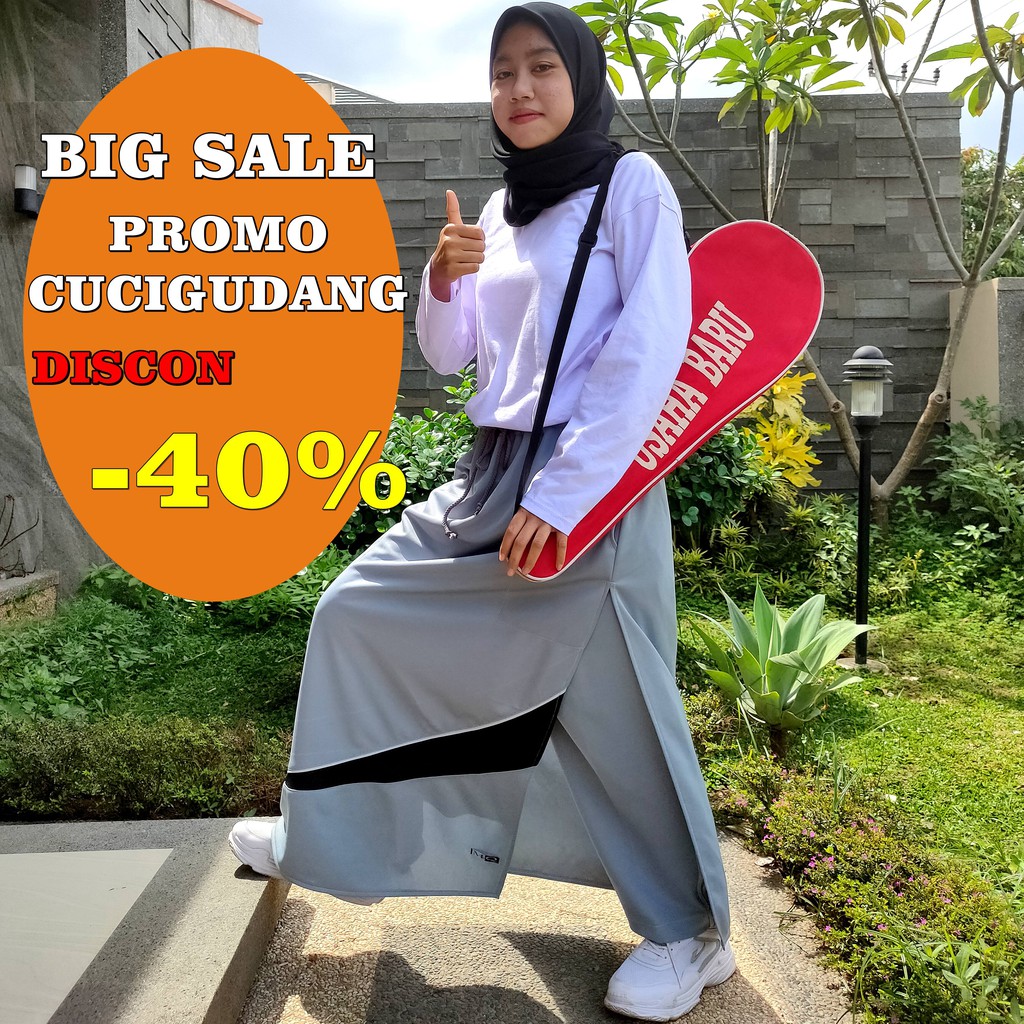 Rok Celana Olahraga Muslim Wanita/Rok Celana Muslim Wanita/Fashion Muslim /Baju Olahraga Muslimah/Ro
