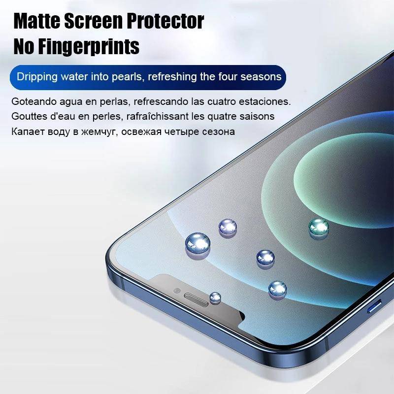 Film Pelindung Layar Hydrogel Matte Untuk IPhone 14 12 13 Pro Max Mini 14 Plus 14 Pro 13Pro 12Pro