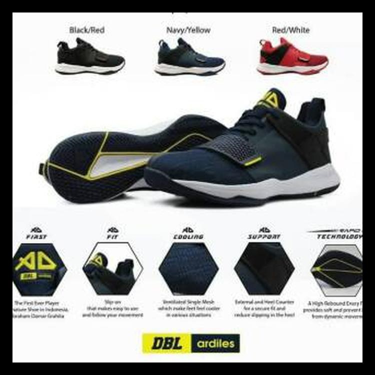 100% BERKUALITAS AD1 ARDILES / AD 1 ABRAHAM/ SEPATU BASKET ARDILES AD1 / DBL ARDILES AD 100%