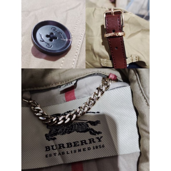 Preloved Longcoat Burberry  Coat New Stock