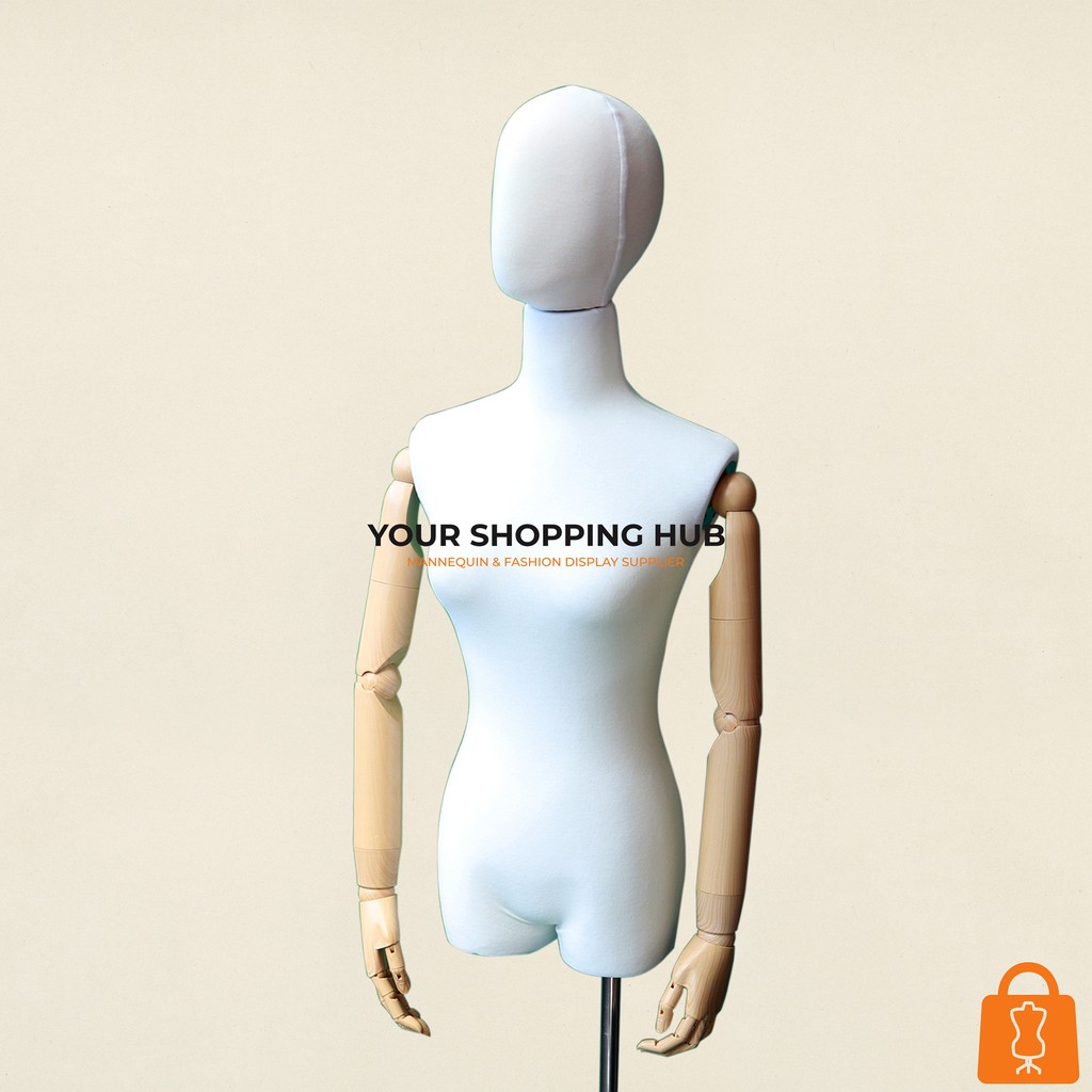 Manekin Display Baju  Tangan Kayu NORA Murah  Shopee Indonesia