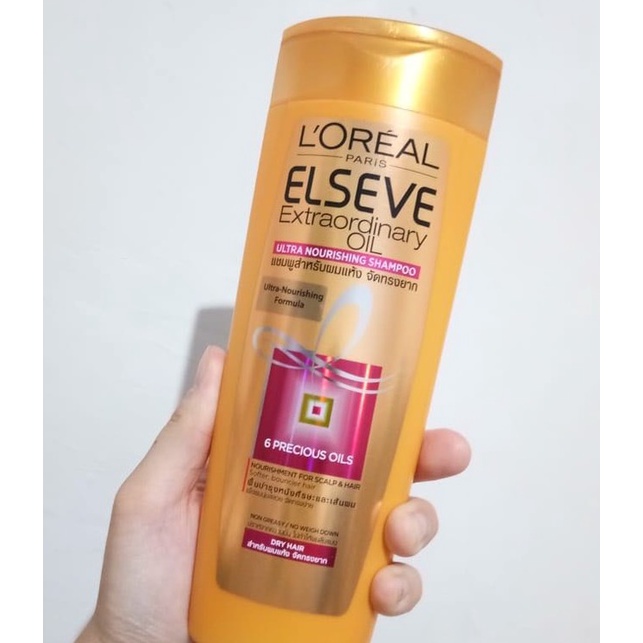 SHAMPOO / CONDITIONER L'Oreal Paris Elseve Extraordinary Oil Ultra Nourishment - Ukuran 330ml / 280ml / 170ml - PENCUCI RAMBUT Loreal Shampo Sampo Condisioner Kuning Gold Melembutkan &amp; Mudah Diatur &amp; Tidak Mudah Kusut