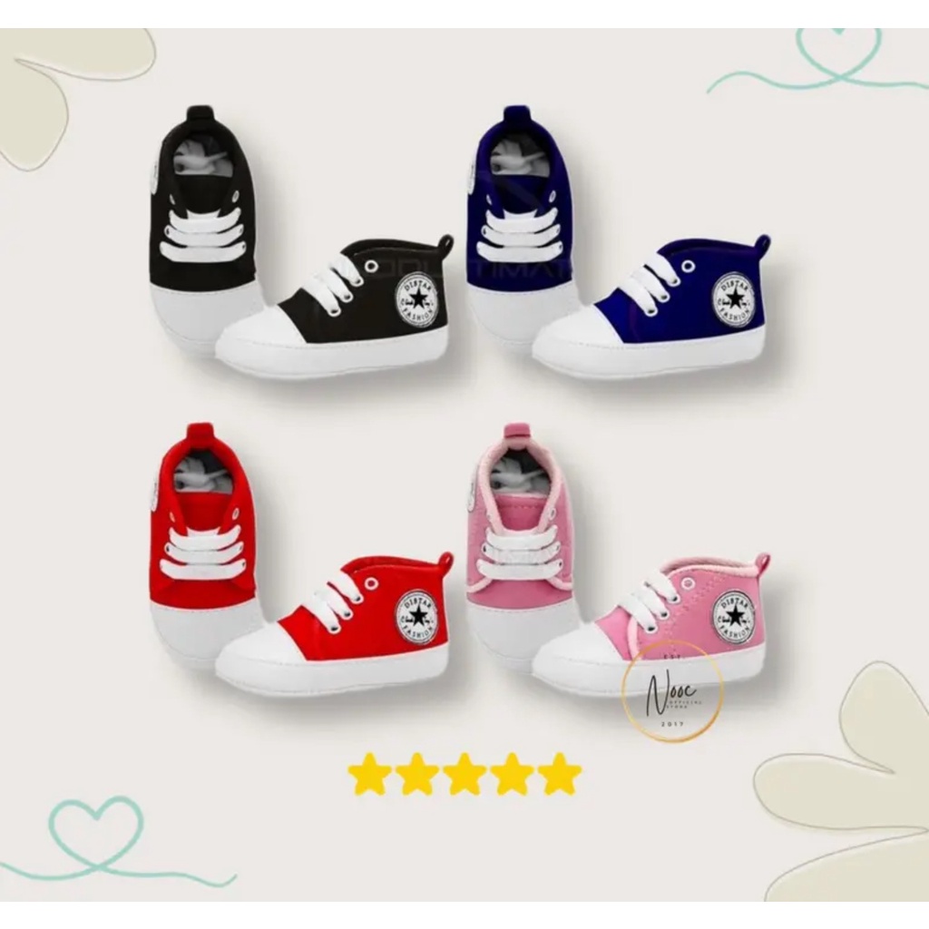 Sepatu bayi PREWALKER CONVERS TERMURAH!! / Sepatu anak CNV