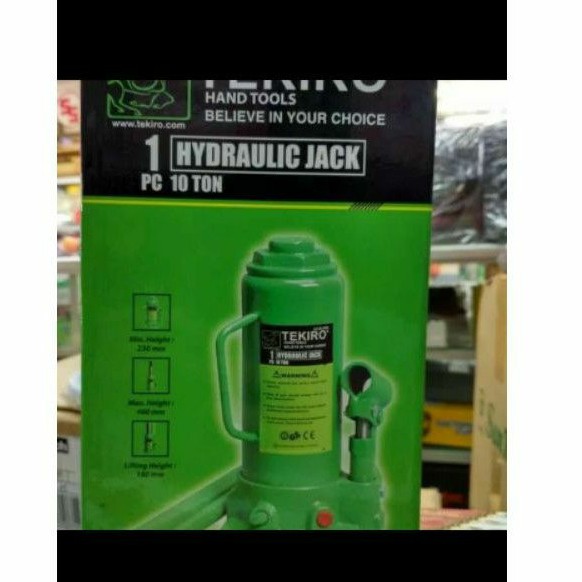 dongkrak botol tekiro 10 ton