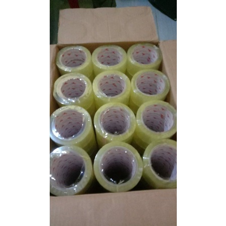 

lakban 2 inch bening 90 yard