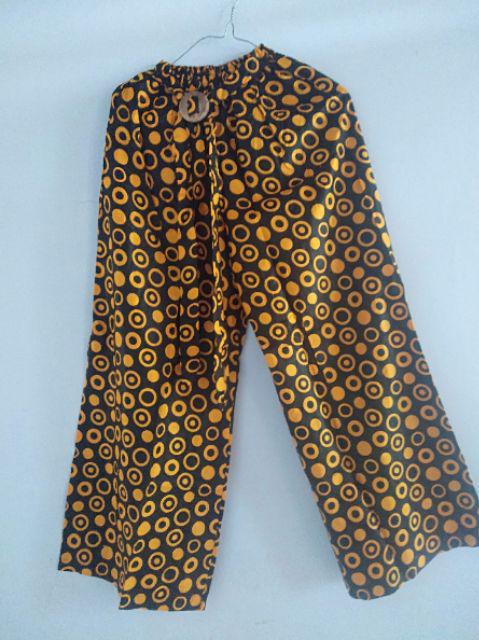 Jumsuit Pendek Batik Anak, Baju Anak Tk-sd Kekinian Murah