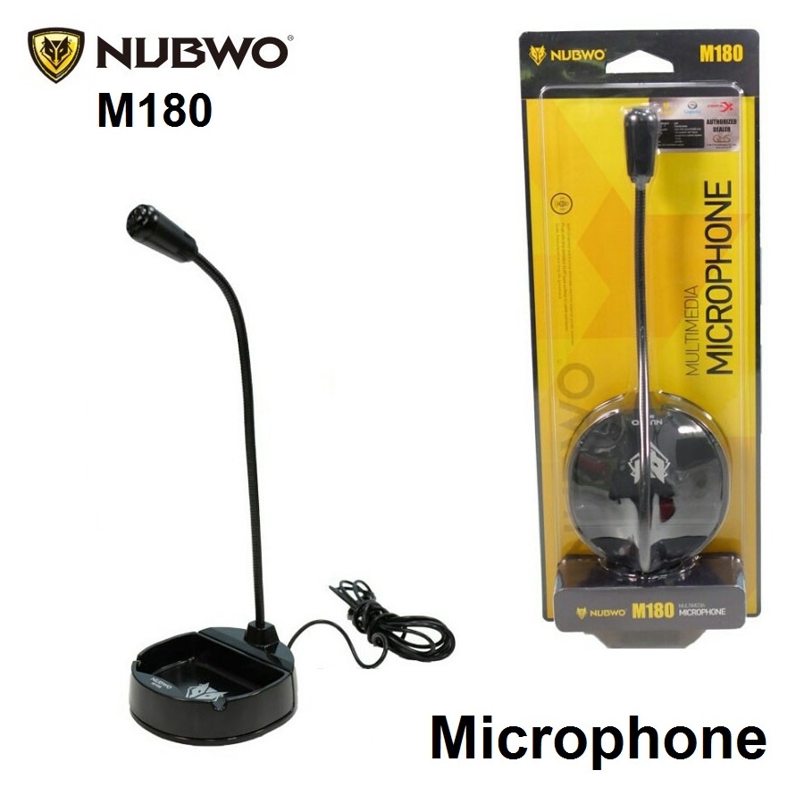 Nubwo Microphone M180 Mic Multimedia