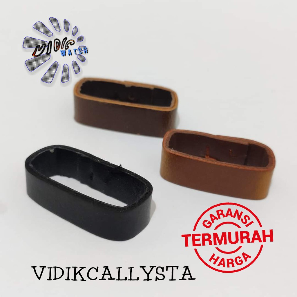 IKATAN TALI JAM TANGAN KULIT RING LOOP KULIT 22MM 24MM 22 24