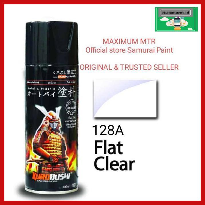 

U9Uyf66- Samurai Paint/Clear Doff(Vernis)-Flat Clear 128A-Cat Semprot Aerosol 4Te57F7-