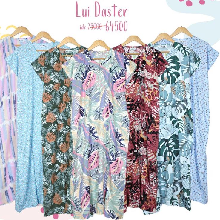 Terbaru.. Lui Daster Busui by DAINIK Homewear LD125 Panjang Semata Kaki