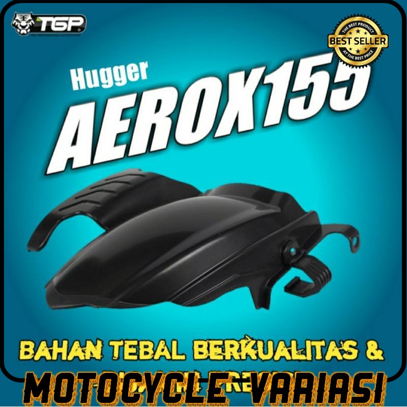 NEW hugger spakbor kolong aerox 155 lexi TGP original