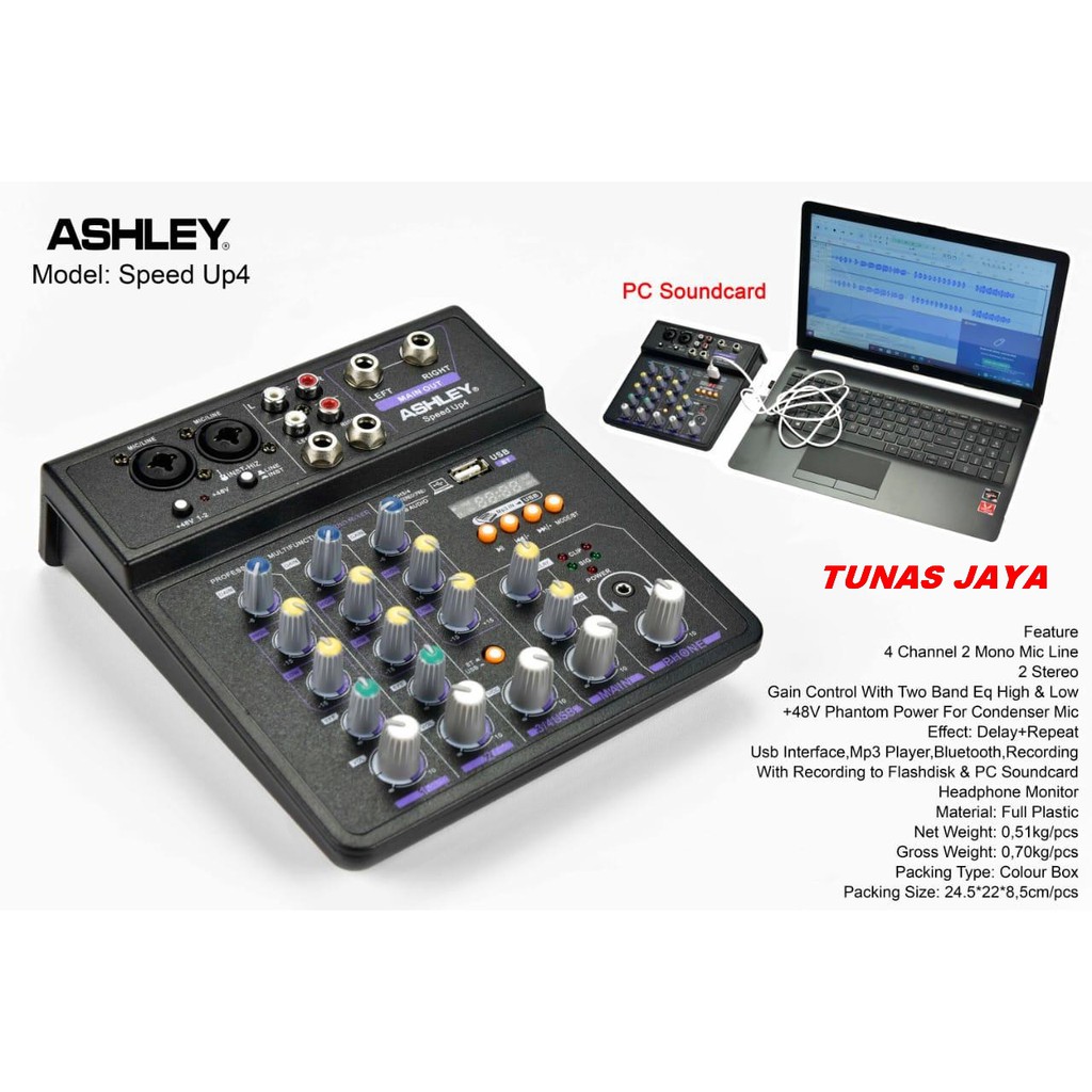 Mixer Audio Ashley Speed Up 4 ORIGINAL