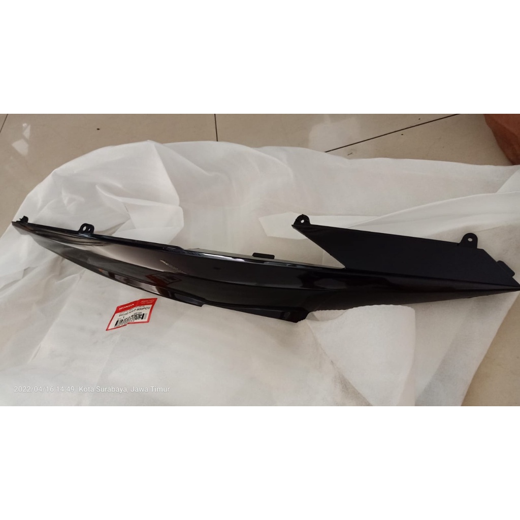 COVER BODY KIRI REVO AT MATIC HITAM - 64322KWZ900POV - COVER BODY LEFT REVO AT MATIC BLACK (PR OD VL