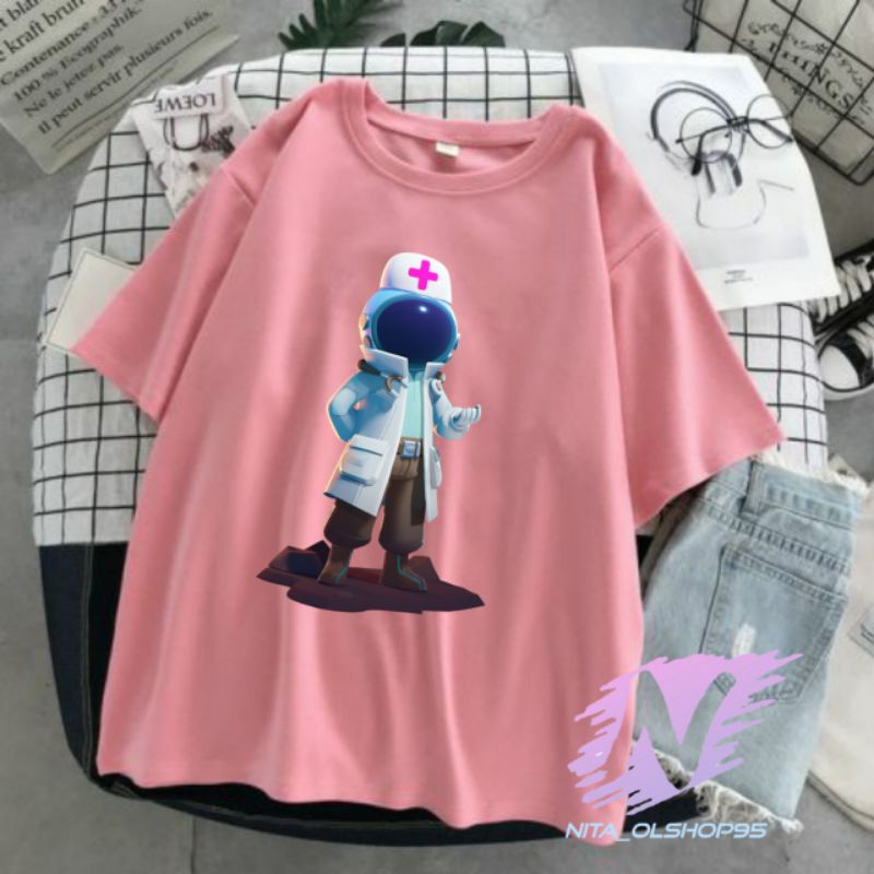 kaos anak among 3d super sus karakter