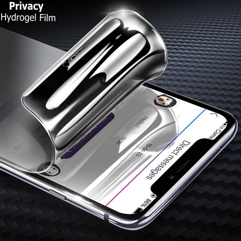 Privacy Hydrogel Film For Iphone 11 Pro 7 8 Plus SE Peep Screen Protector For iPhone X XR XS Max 12 Pro Max Soft Protective Film