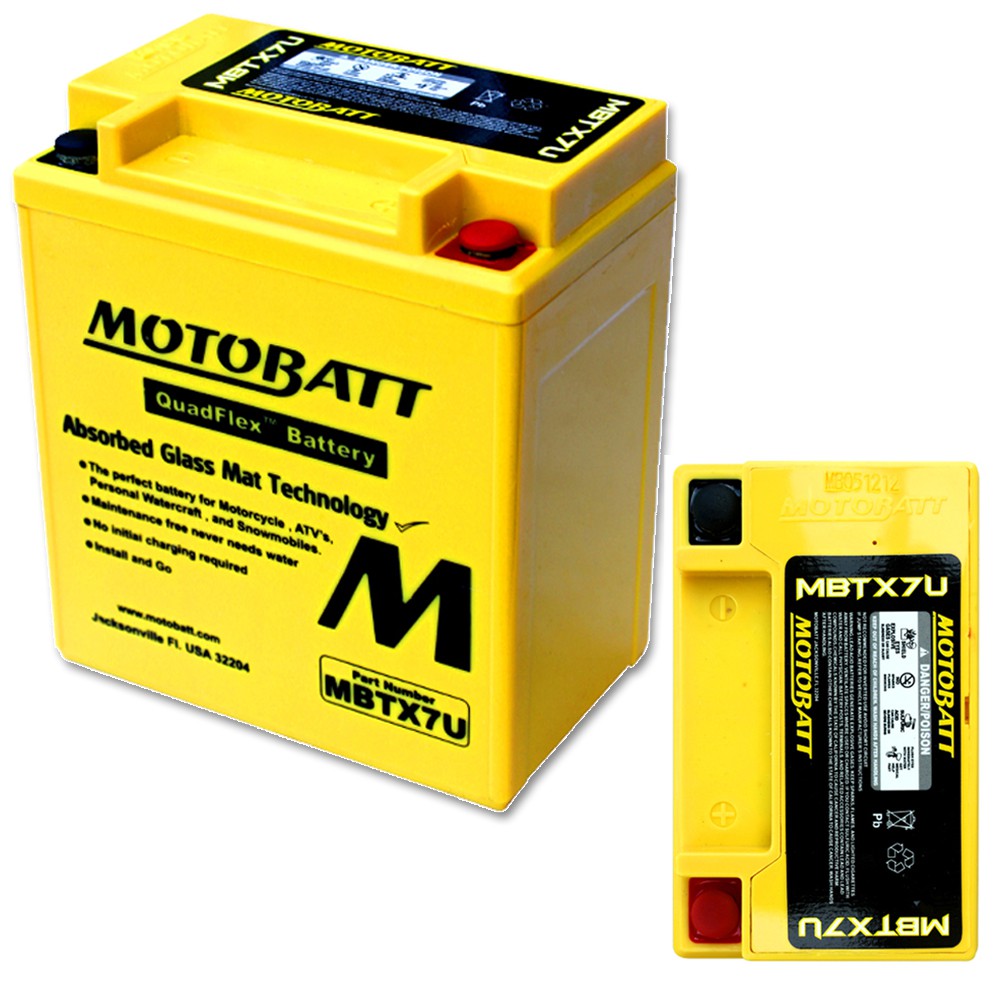 Jual Jual Aki CBR 250, KLX250, R25, MT25. Merk MOTOBATT MBTX7U Bahan