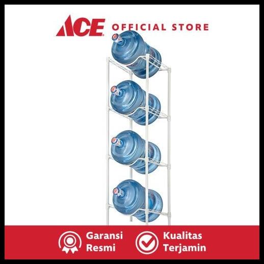Ace - Krisbow Rak Galon 4 Tingkat - Putih