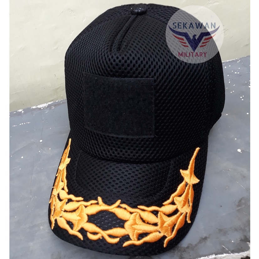 Topi Pamen Kolonel Topi Lapangan Perwira TNI MENWA