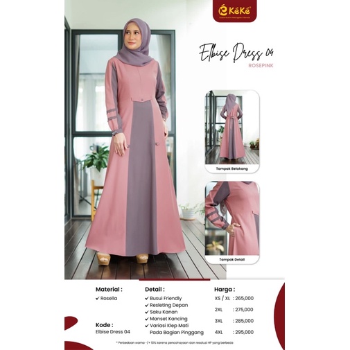 ELBISE DRESS 04 || DISKON GAMIS KEKE TERBARU