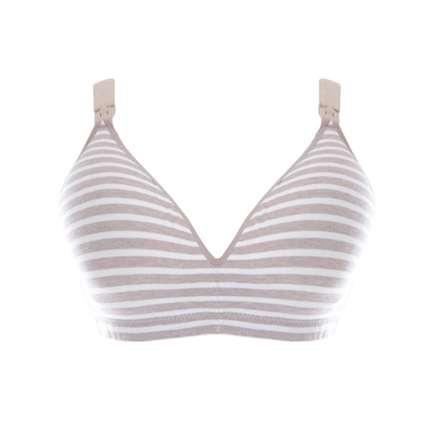 Bra Menyusui & Hamil | MOOIMOM Anti-Sagging Pregnant Maternity Nursing Stripes Bra-5