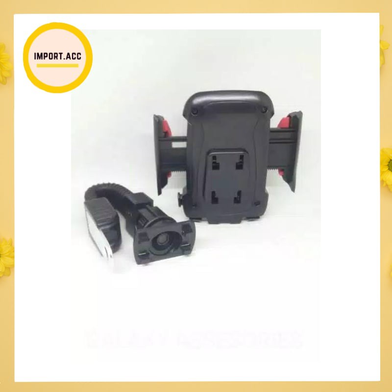 Holder Motor Universal GPS HP Mount HM-01 4 Sisi / Tempat/ Spion