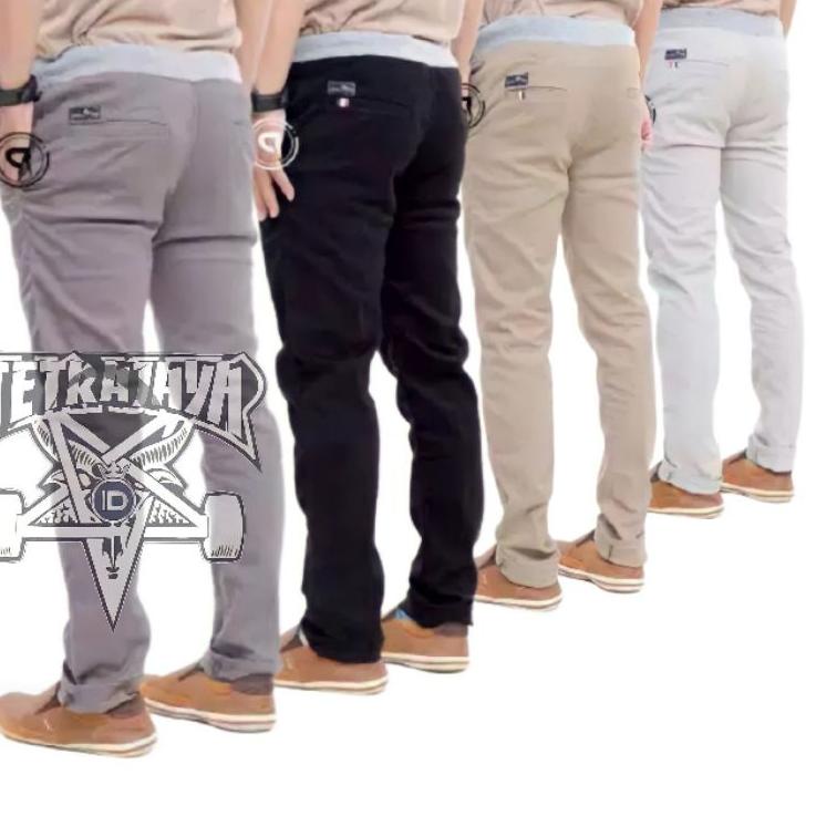 CELANA PANJANG PRIA CHINO CINO RIP RIB PANJANG KOLOR... | GRG.02Jl22ј