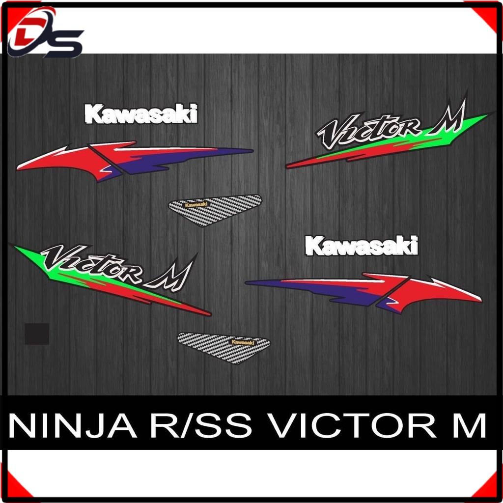 stiker striping NINJA R/SS VICTOR M