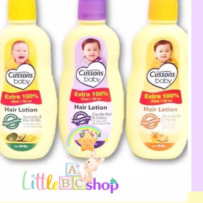 Cussons Baby hair lotion 100ml+100ml / Cussons hair lotion 100ml