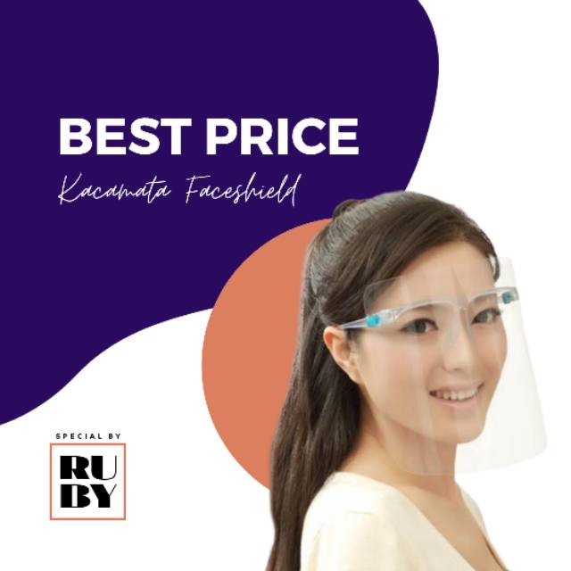FACESHIELD KACAMATA/ FACESHIELD NAGITA / FACESHIELD MURAH /FACESHIELD FASHIONABLE TRENDY/