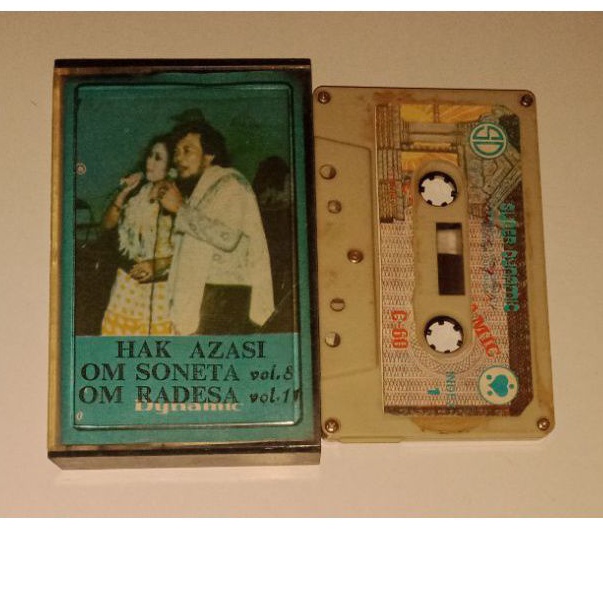 Kaset Pita Rhoma Irama Hak Azasi O.M SONETA VOL 8 dan OM RADESA VOL 11