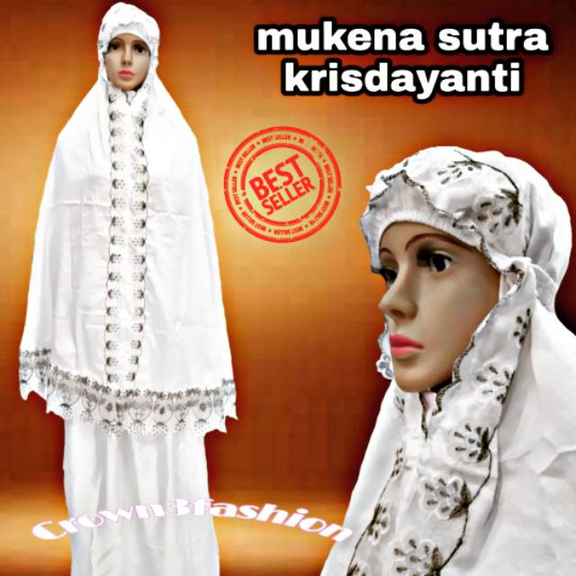 Mukena Sutera Krisdayanti / mukena sutra kd termurah