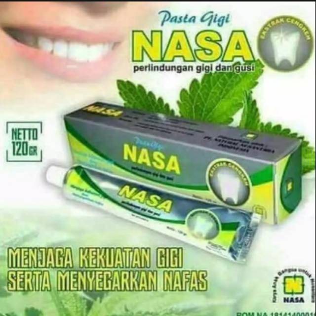 Pasta gigi nasa PGN pelindung, cegah lubang dan perontok karang gigi