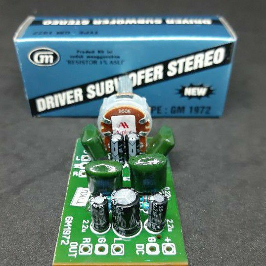 DRIVER SUBWOFER STEREO GM1972