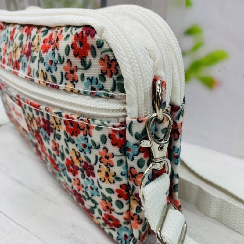 COD TAS WANITA MOTIF BUNGA. DOMPET WANITA BUNGA. TAS SELEMPANG WANITA MUAT HP &amp; DOMPET