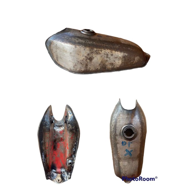 Tengki trail klasik model DT 100 X DTX Tangki Trail Tua Yamaha DT100 tengki trail jadul vintage baha