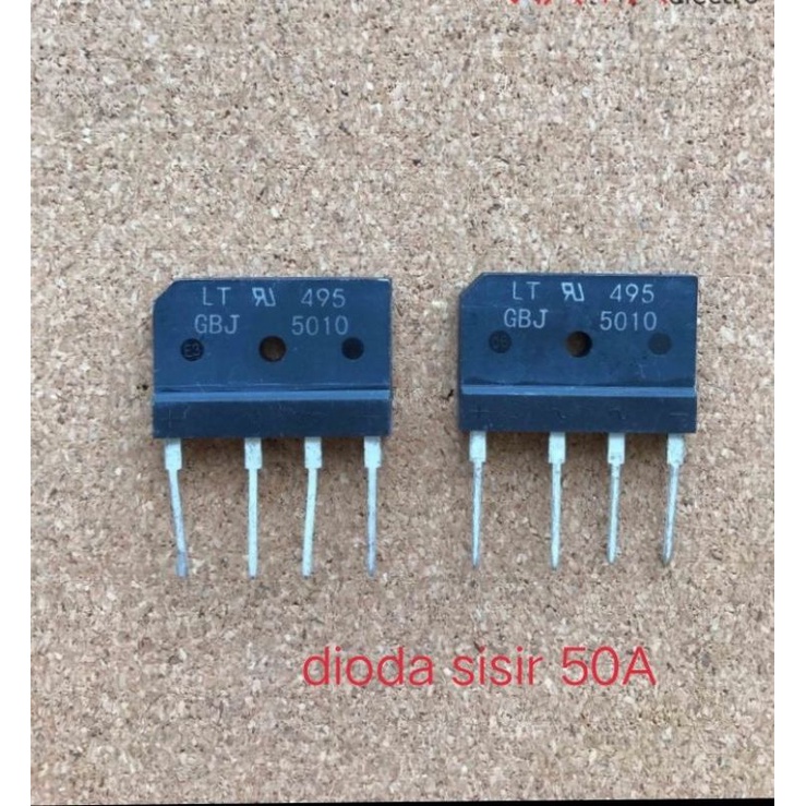 DIODA SISIR 50A DIODA BRIDGE 5010 ASLI 50AMPERE DIODE 4 KIPROK